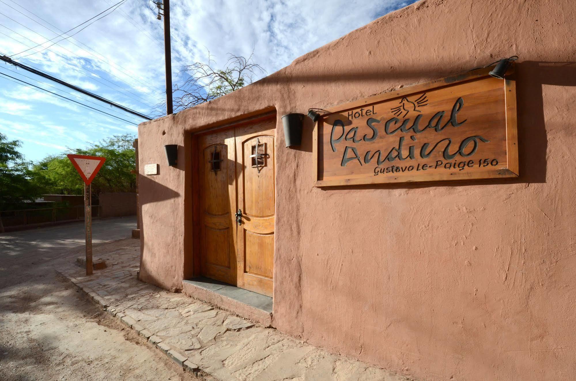 Hotel Pascual Andino San Pedro de Atacama Exterior photo